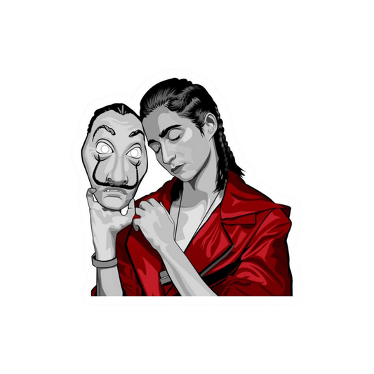 Nairobi | Money Heist Premium Sticker | TV Series