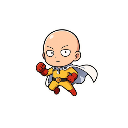 One Punch Man Anime Sticker Bundle