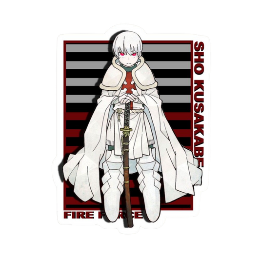 Fire Force Sticker 9 | Action Anime Premium Sticker