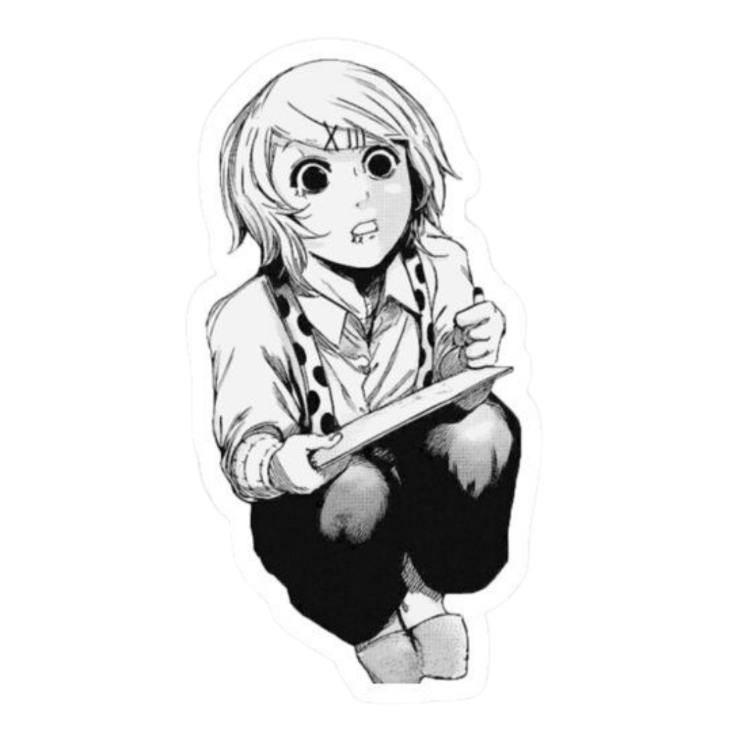 Tokyo Ghoul  Sticker 9 | Dark Anime Aesthetic Premium Sticker