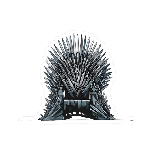 Iron Throne | Game of Thrones Premium Sticker | TV Series