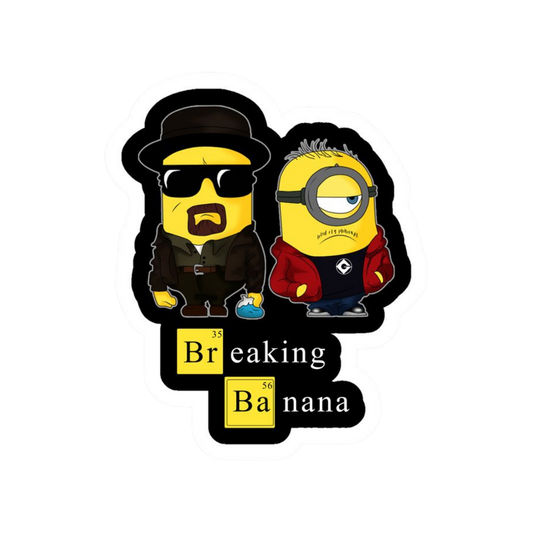 Breaking Banana Heisenberg Sticker