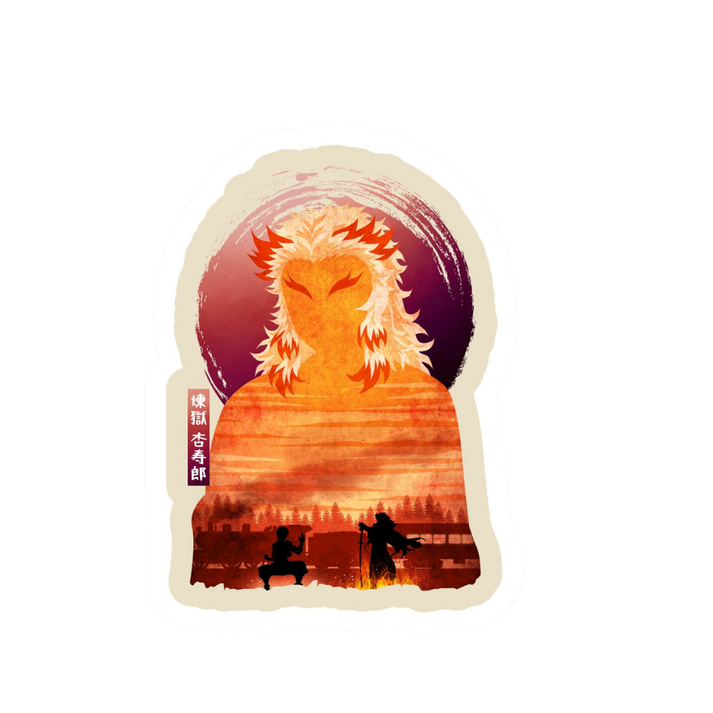 Kyojuro Rengoku 9 | Demon Slayer Sticker | Anime