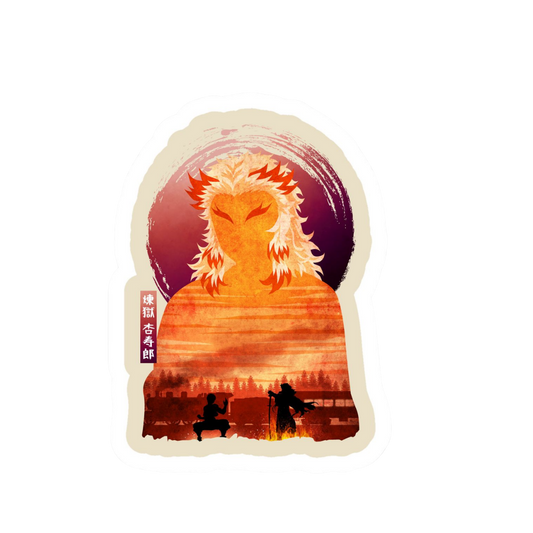 Kyojuro Rengoku 9 | Demon Slayer Sticker | Anime