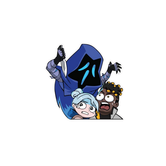 Behind You Omen Valorant stickers