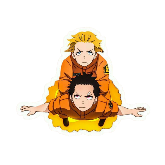 Fire Force Sticker 26 | Action Anime Premium Sticker