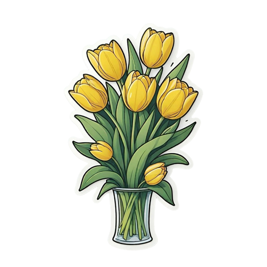 Flower 19 | Flower Premium Sticker | Flower Sticker