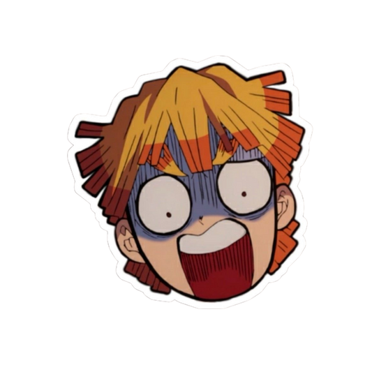 Zenitsu Agatsuma 16 | Premium Anime Sticker | Demon Slayer Edition
