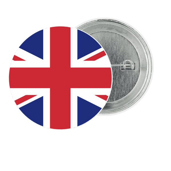 England Fan Tinplate Badge - StickerBD